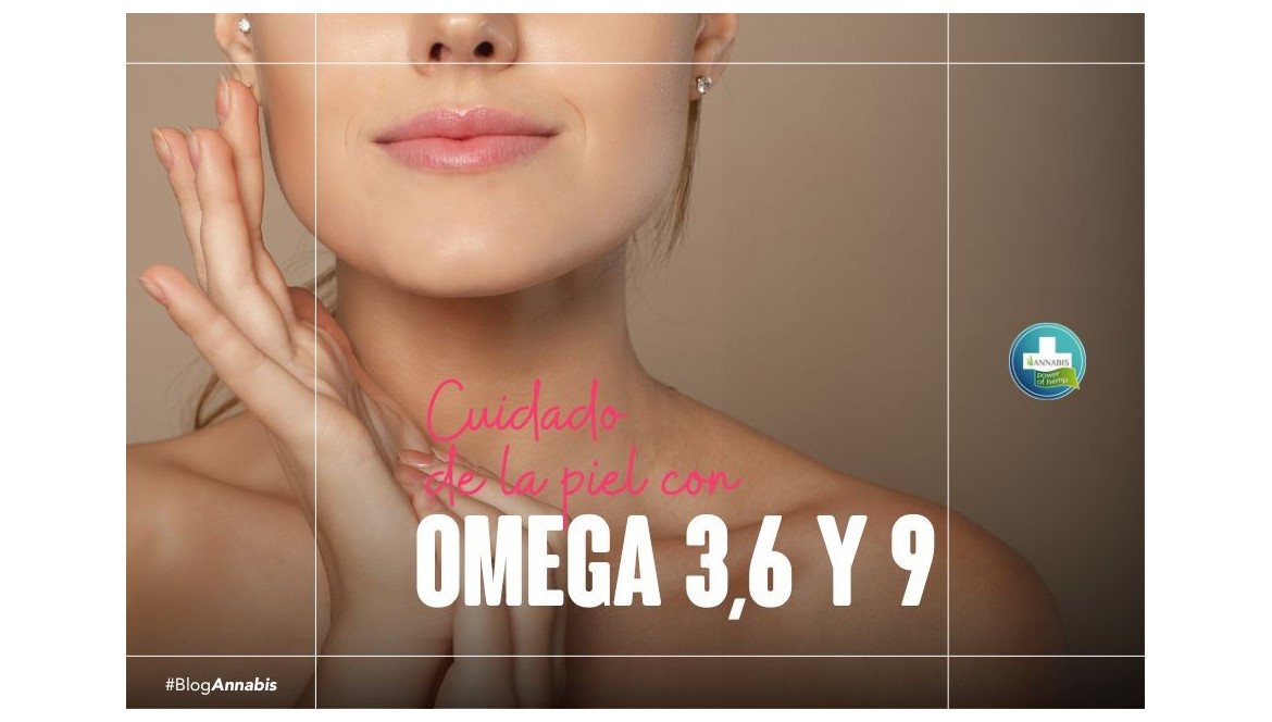 Cuidado de la piel con omega 3, 6 y 9